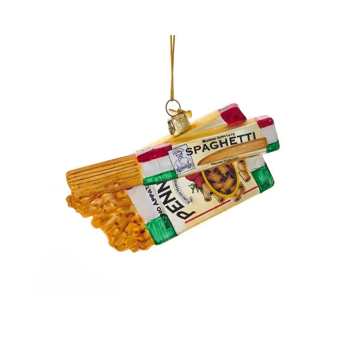 Noble Gems™ Glass Pasta Box Ornament
