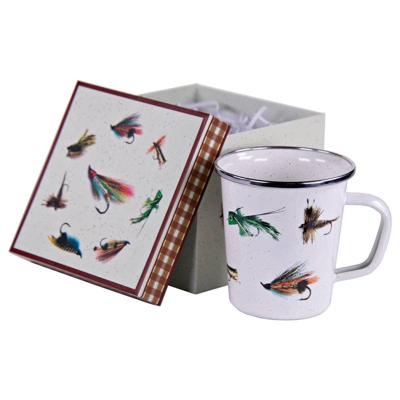 Fishing Fly Mug Gift Box