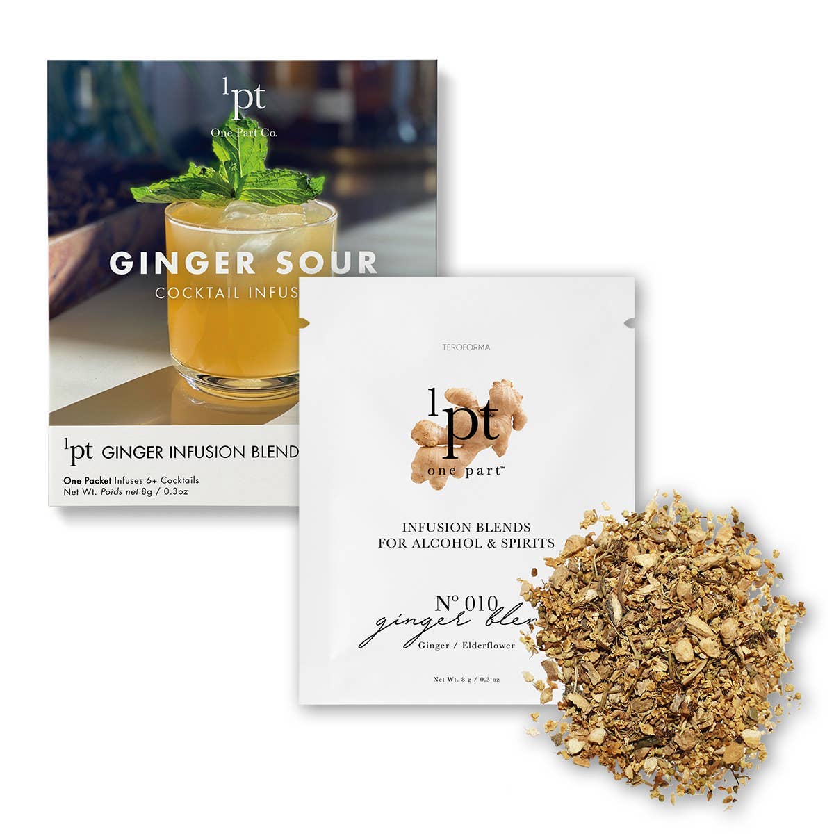 1pt Ginger Sour Cocktail Pack