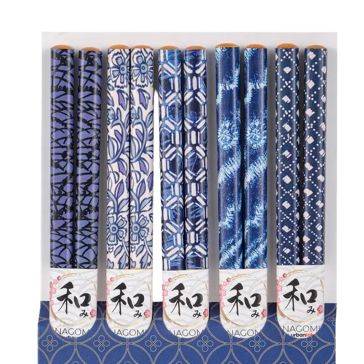Chopsticks Japan Motif Indigo
