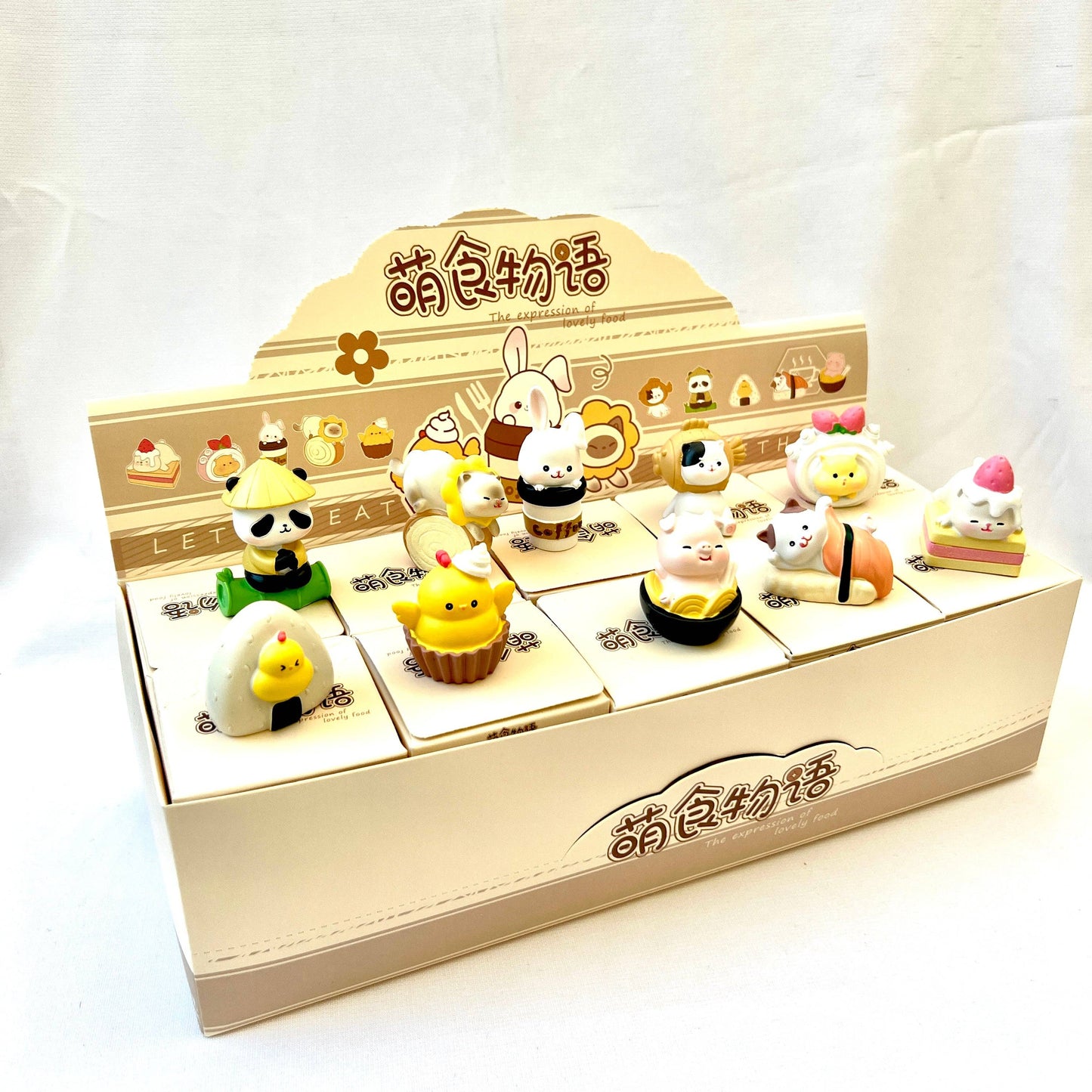 Japanese Restaurant Animals Figurine Blind Box