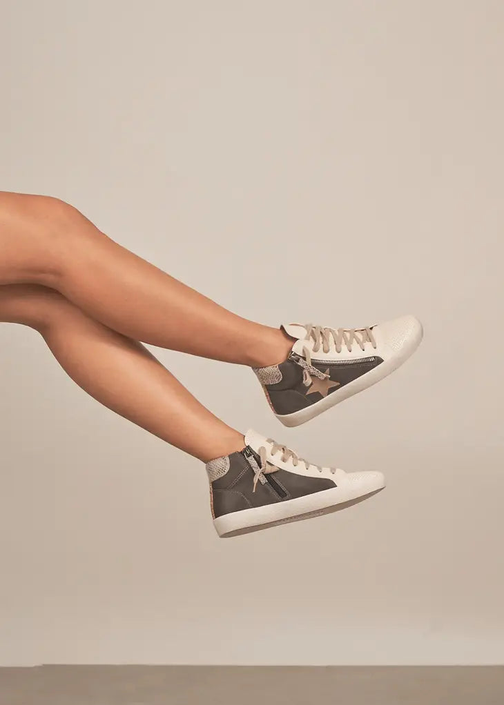 Elle Sneakers - Dark Grey