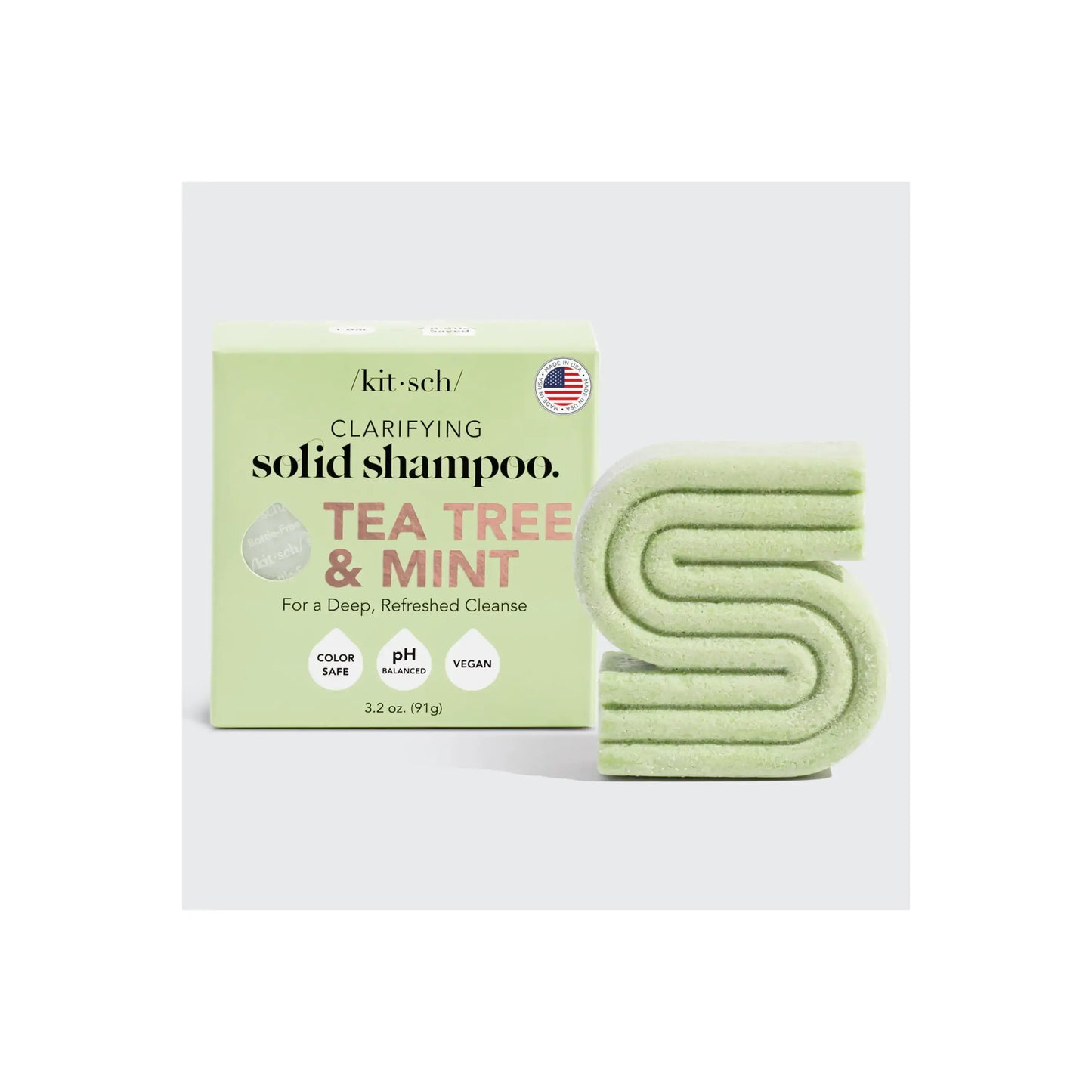 Clarifying Shampoo Bar | Tea Tree & Mint