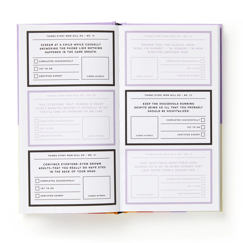 A Trillion Things All Moms Will Do Prompted Journal