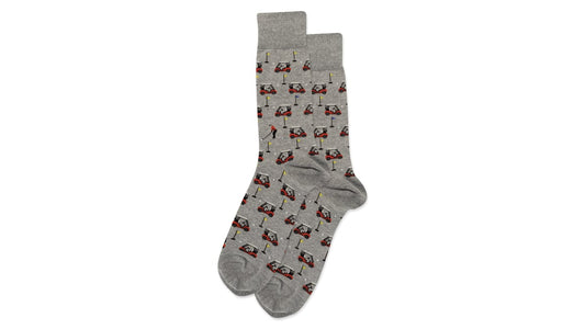 HOTSOX Men's Golf Cart Crew Socks