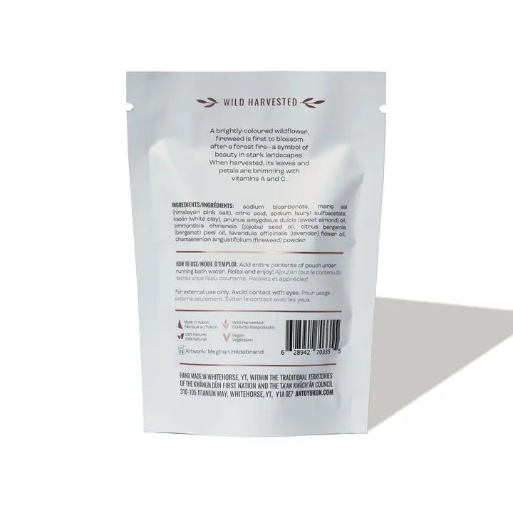 Foaming Fireweed Bath Soak | 100g