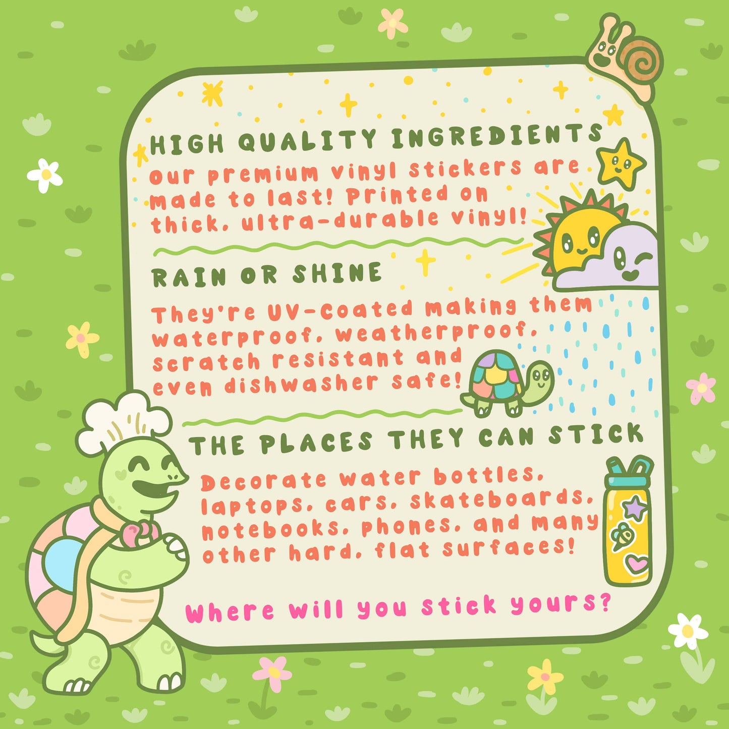 Tummy Trouble Club Vinyl Sticker