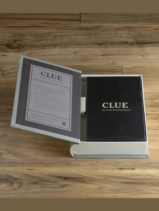 WS Game Company Clue Vintage Bookshelf Edition