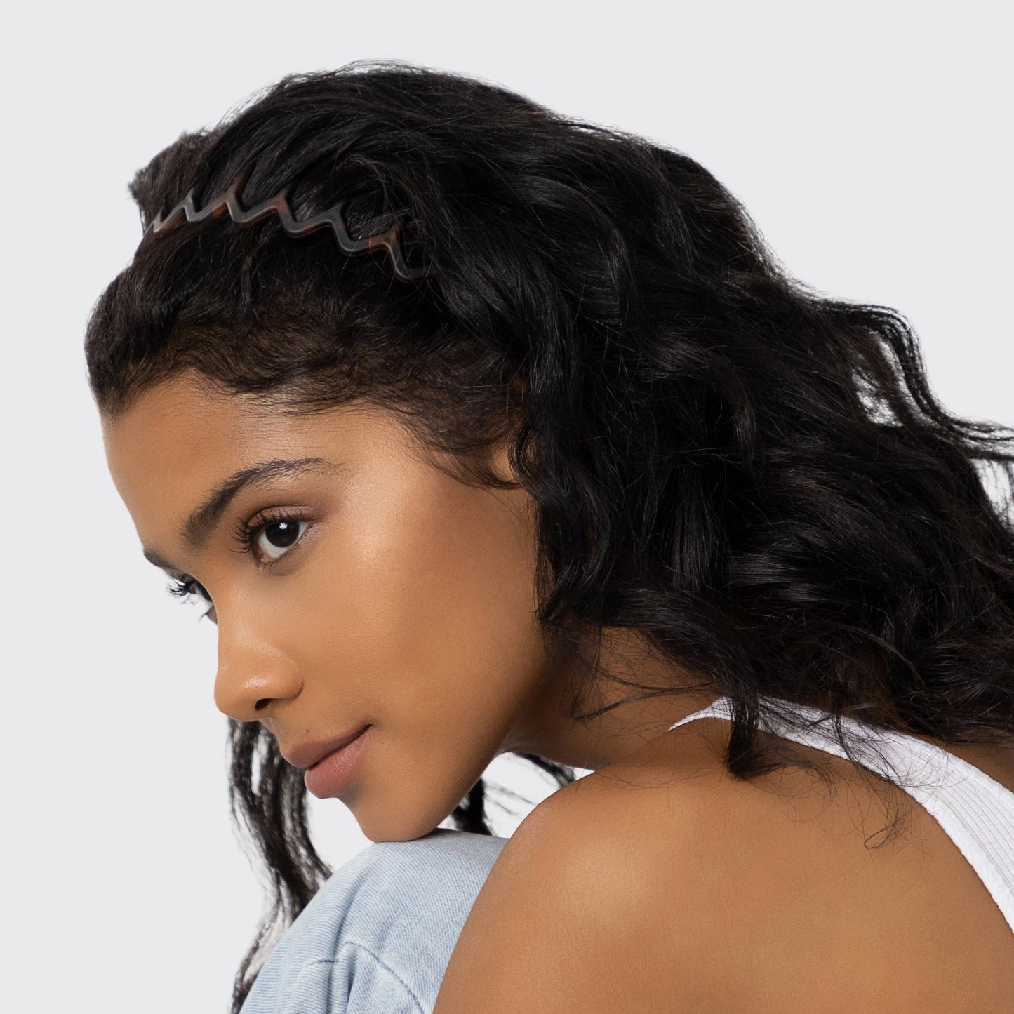 Zig Zag Headband 2pc | Black + Tort