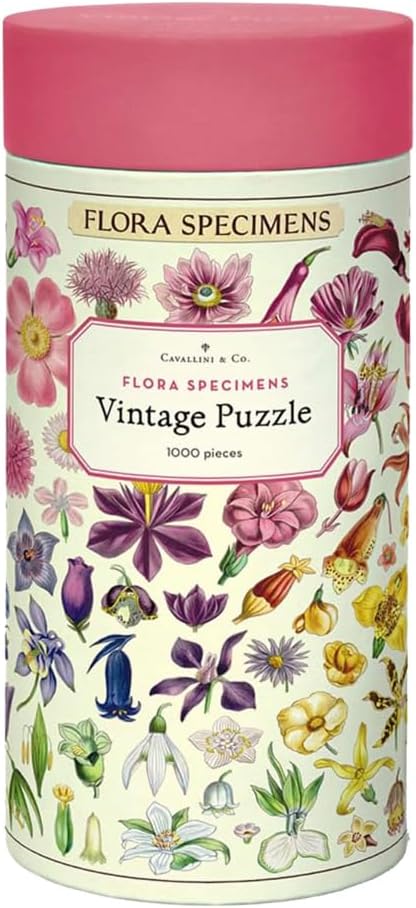 Flora Specimens 1000 Piece Puzzle