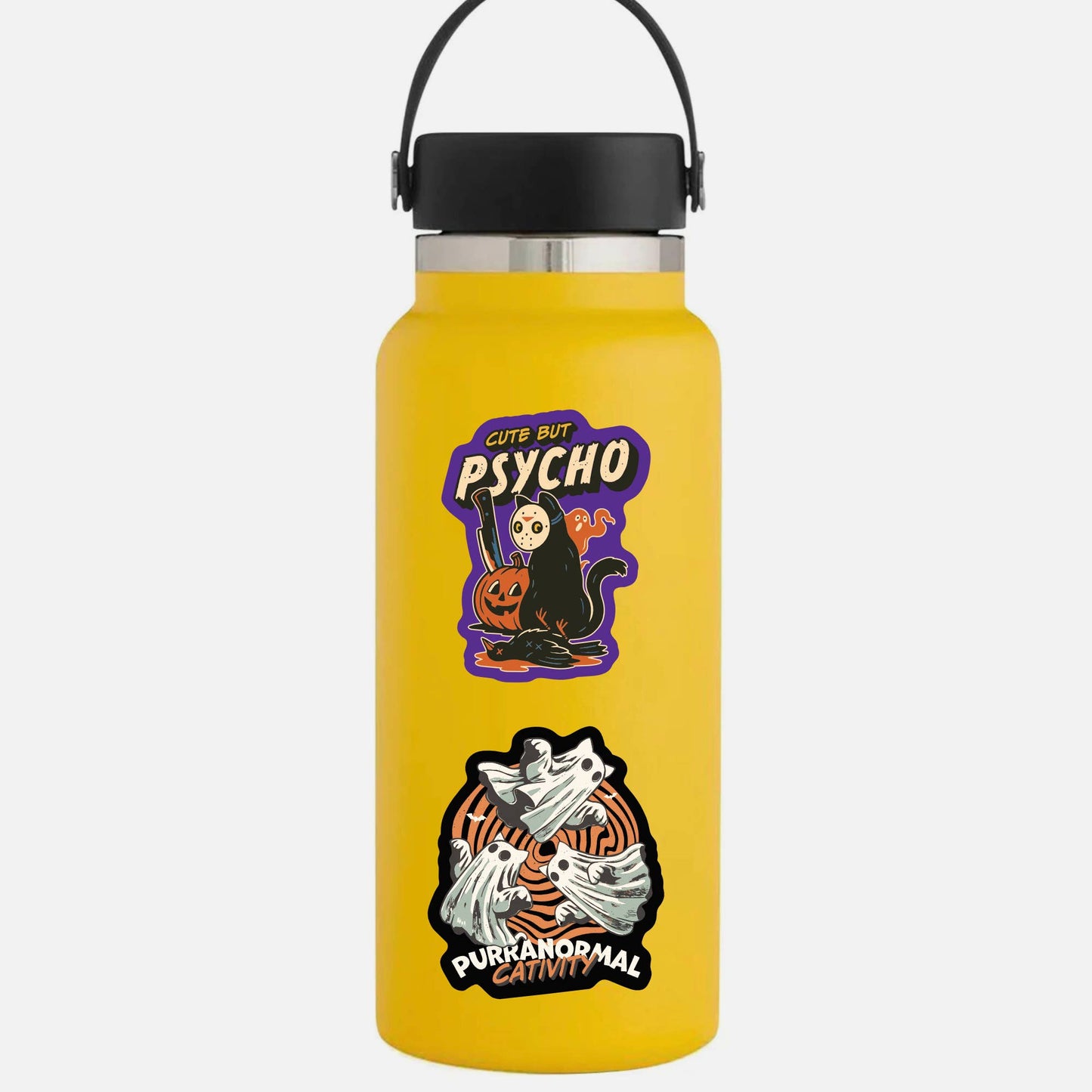 Halloween Fall Cats Humor Pets High Quality Vinyl Sticker