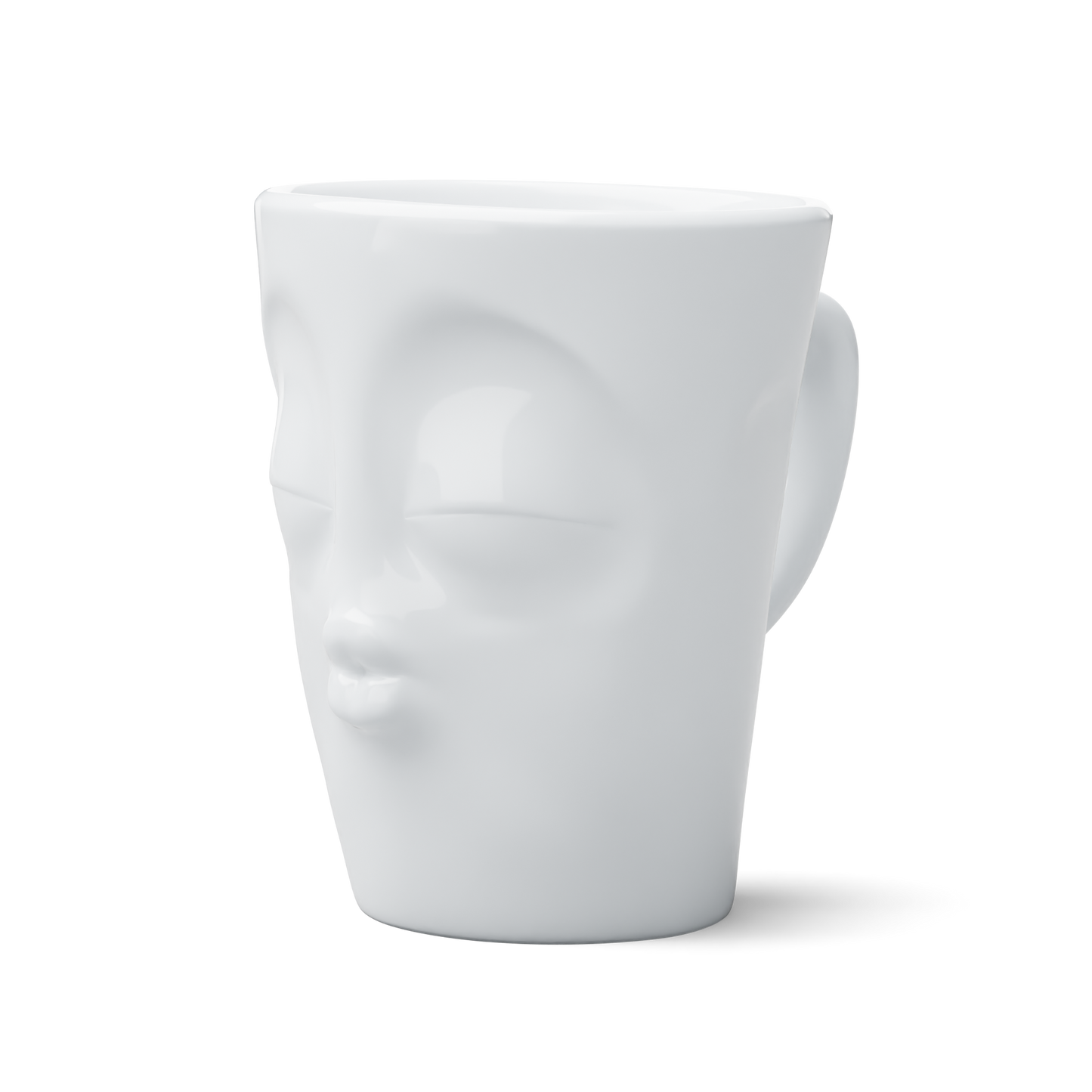 Kissing Face Mug with Handle | 11 oz