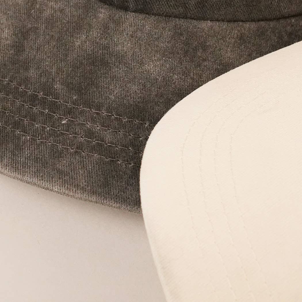 Ghost Embroidered Cotton Baseball Dad Cap