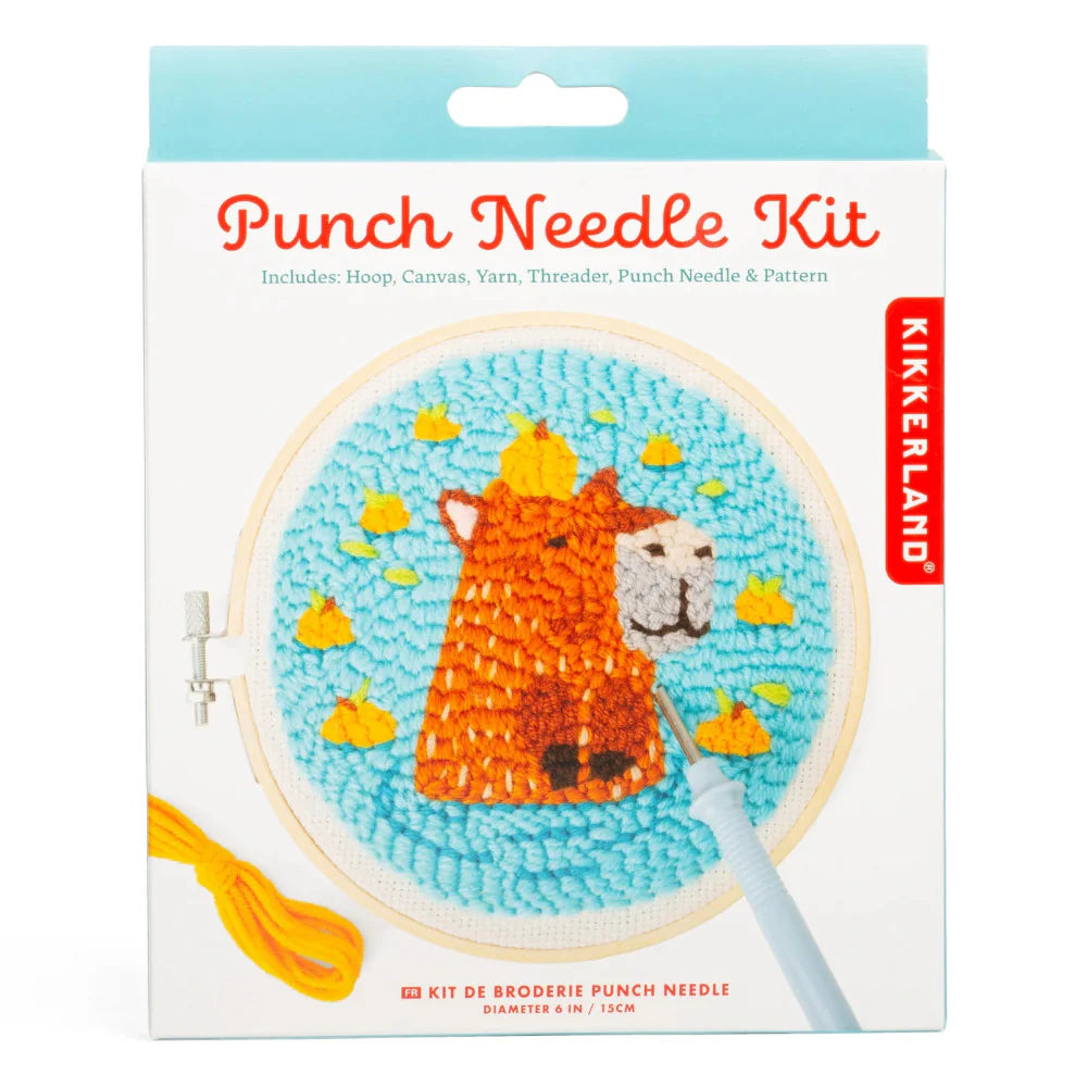 Capybara Punch Needle Kit