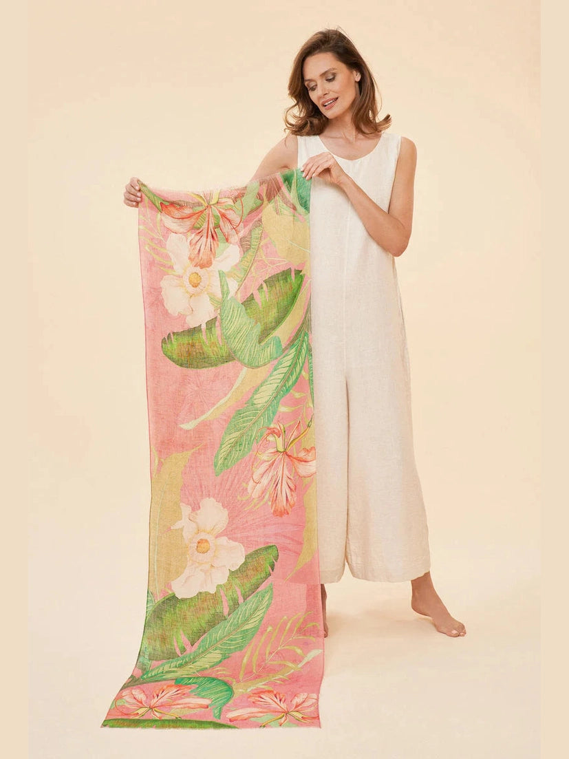 Delicate Tropical Candy Scarf