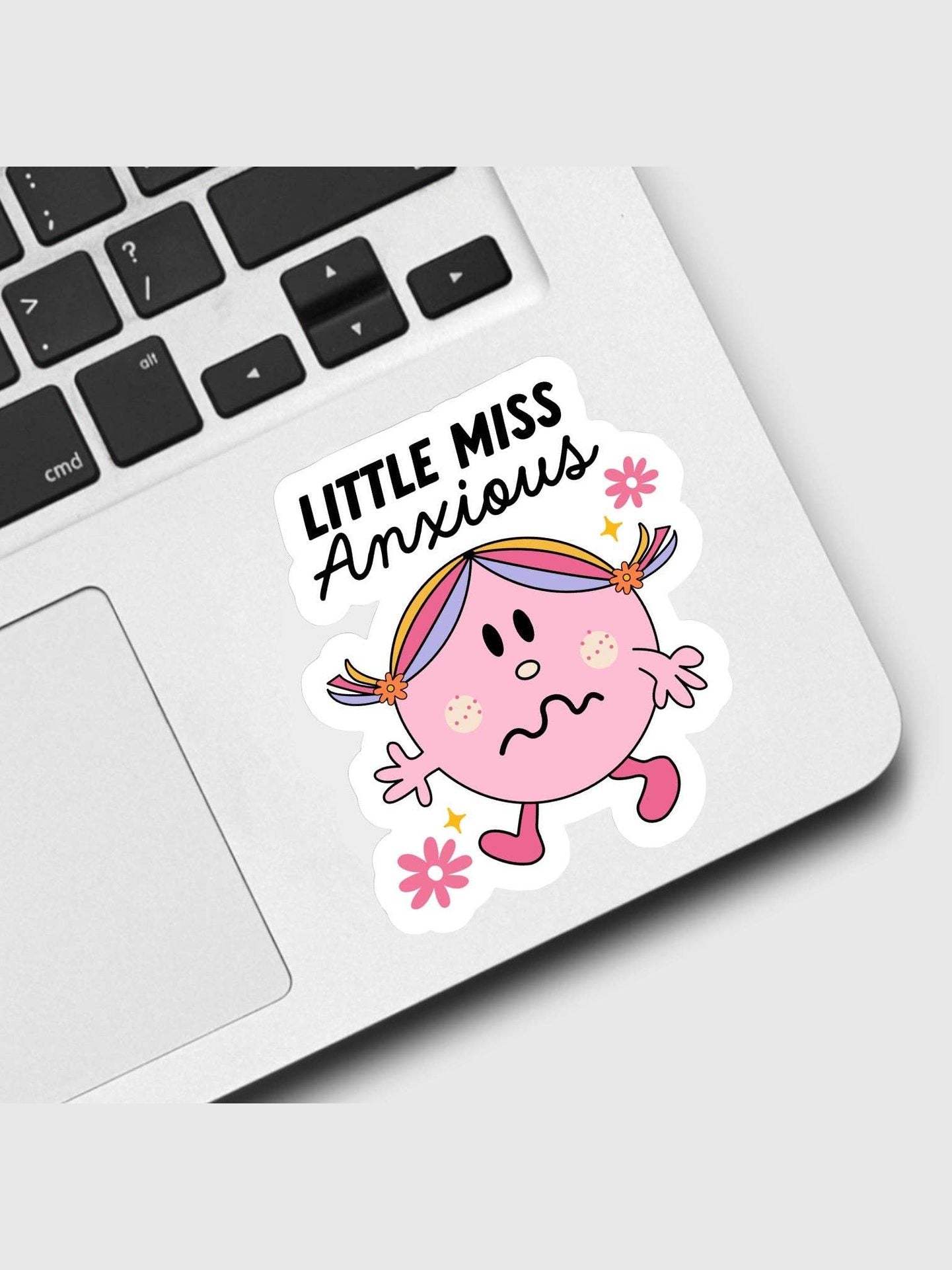 Little Miss Anxious Sticker