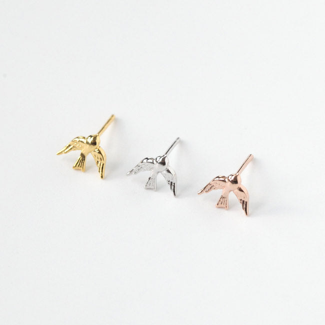 Swallow Stud Earring