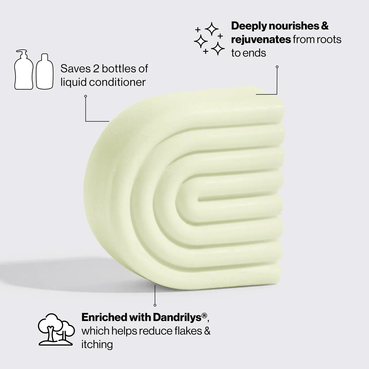 Clarifying Conditioner Bar | Tea Tree & Mint