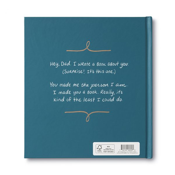 Dad, I Wrote a Book About You Gift Book