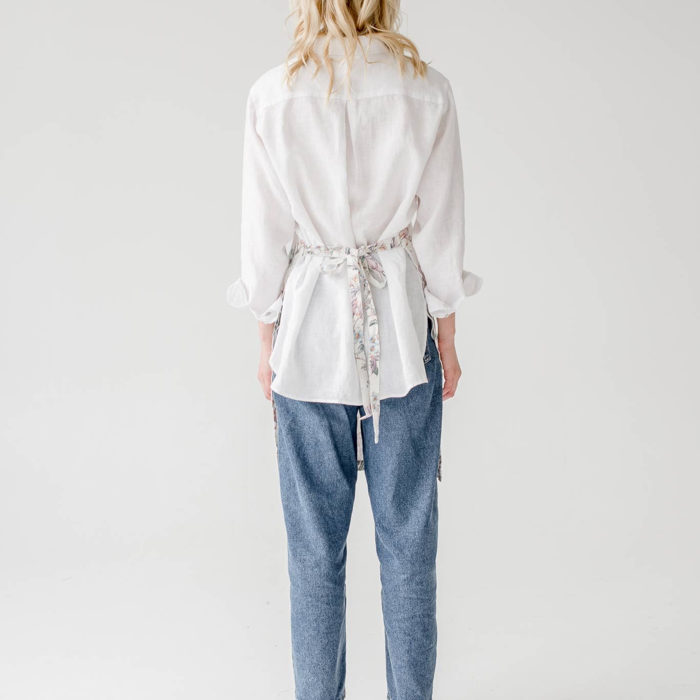 Daily Apron | Birds Linen