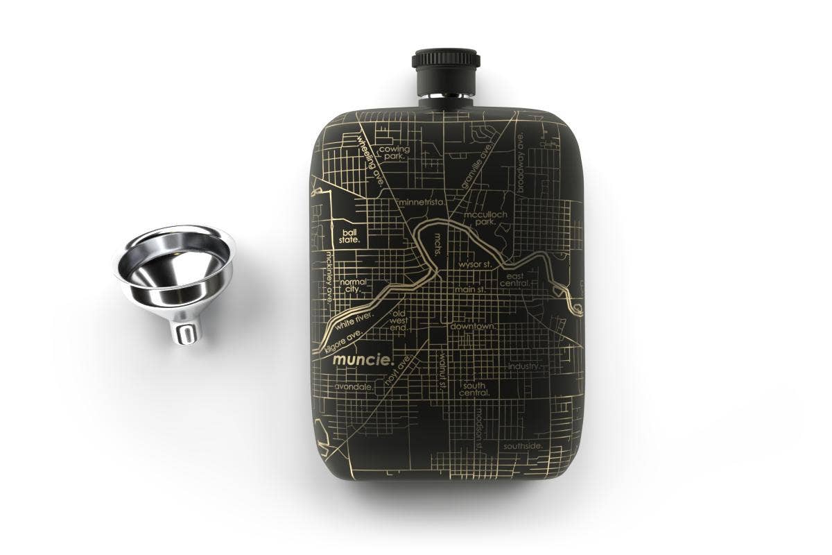 Custom Etched Flask | Calgary Alberta