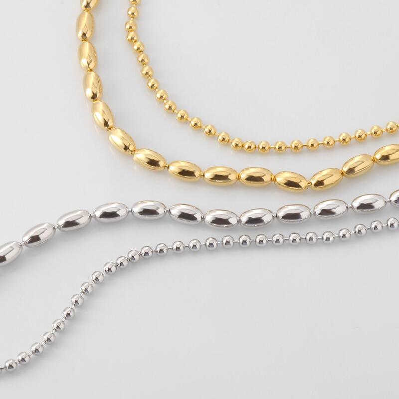 The Oval Ball Chain Bracelet
