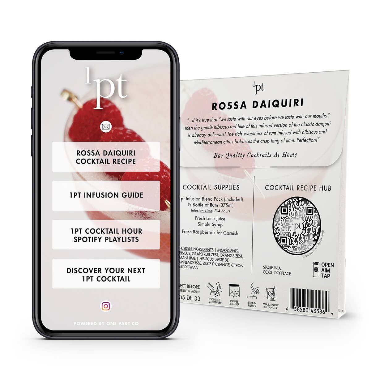 Rossa Daiquiri Cocktail Infusion Kit