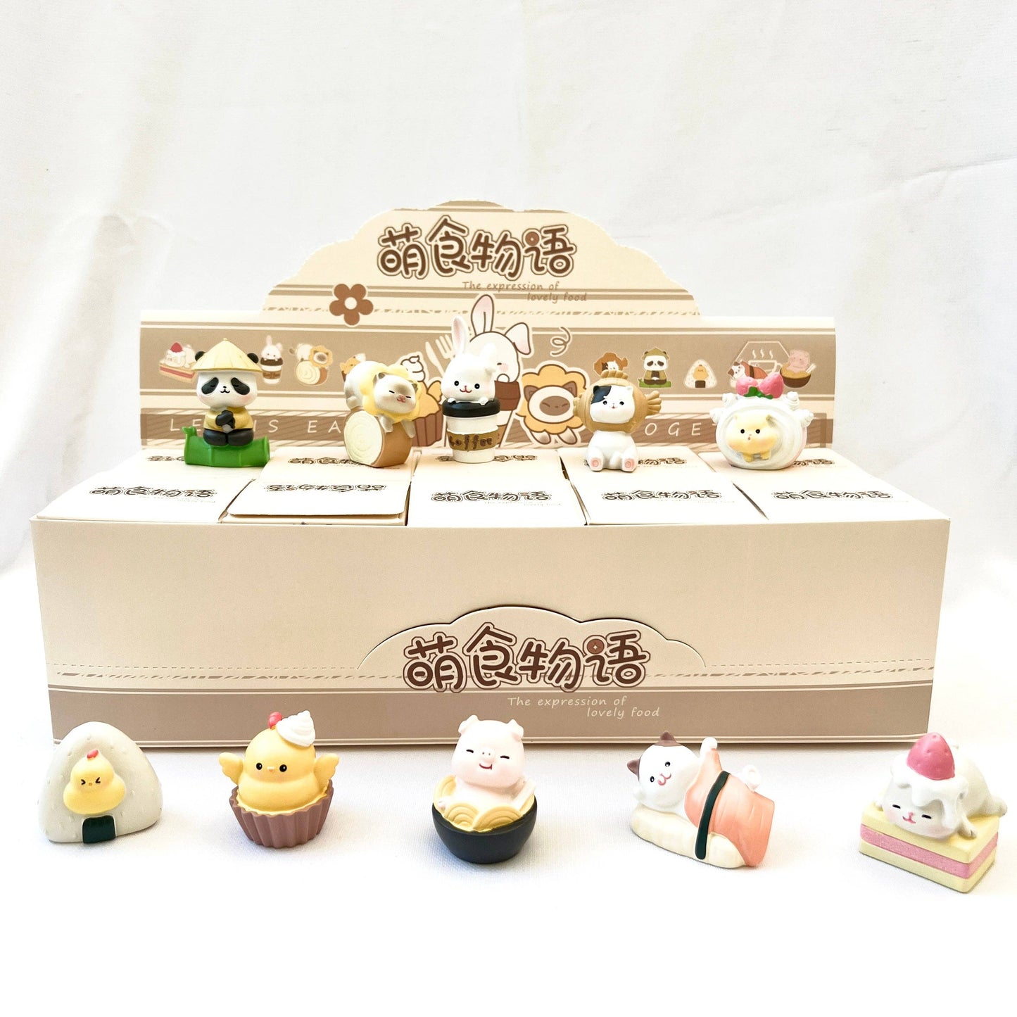 Japanese Restaurant Animals Figurine Blind Box