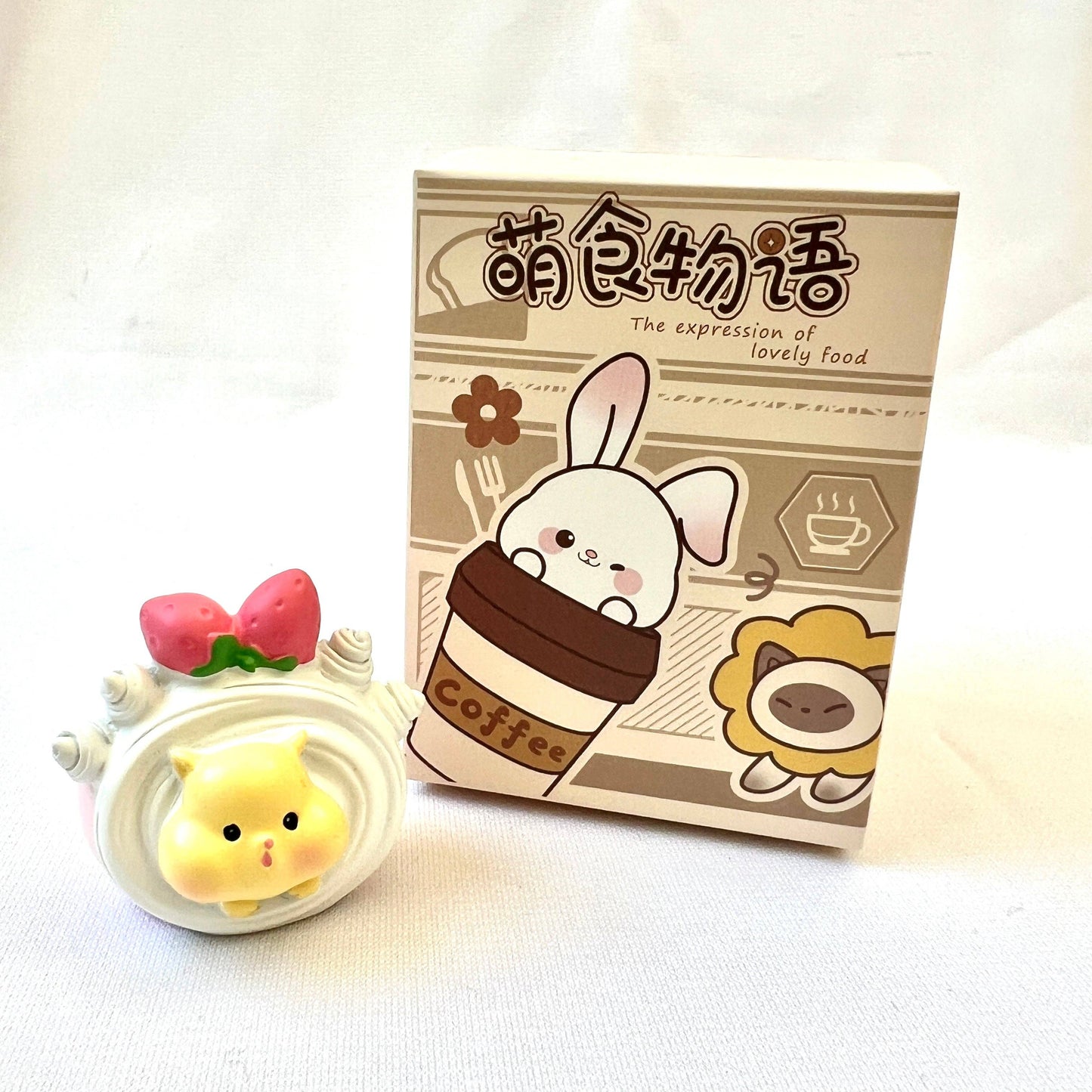 Japanese Restaurant Animals Figurine Blind Box