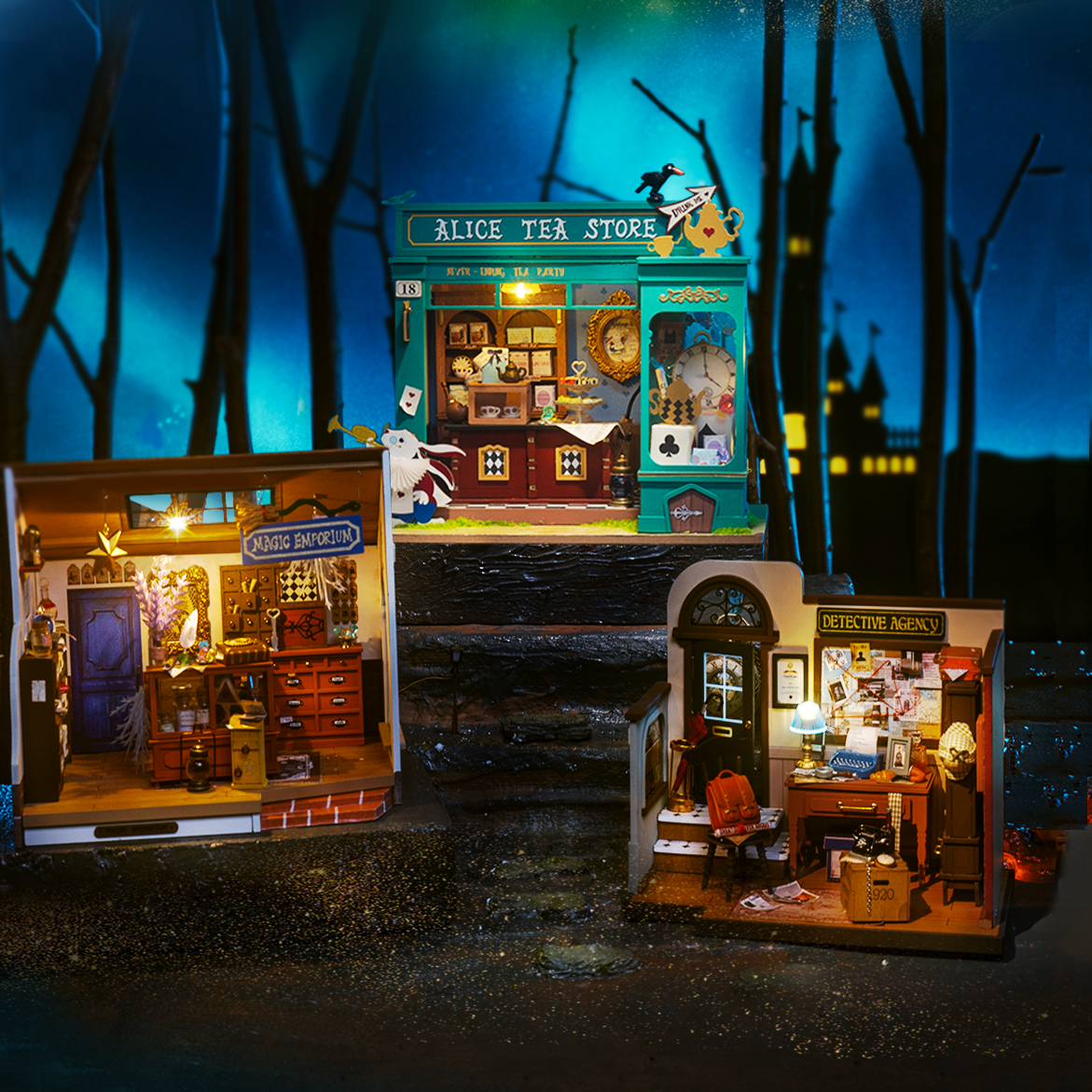 DIY Miniature Model Kit: Kiki's Magic Emporium