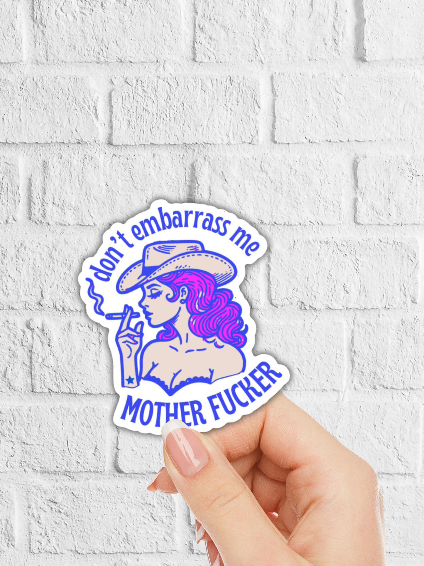 Don't Embarrass Me Sabrina Carpenter Sticker
