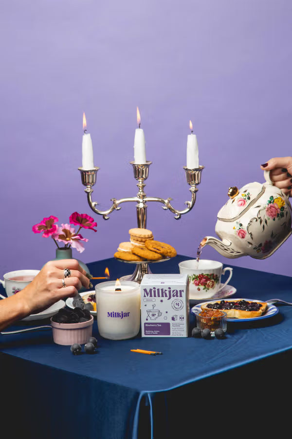 Blueberry Tea | 8oz Coconut Soy Candle
