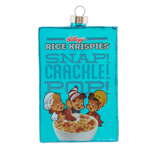 Rice Krispies Vintage Cereal Box Ornament
