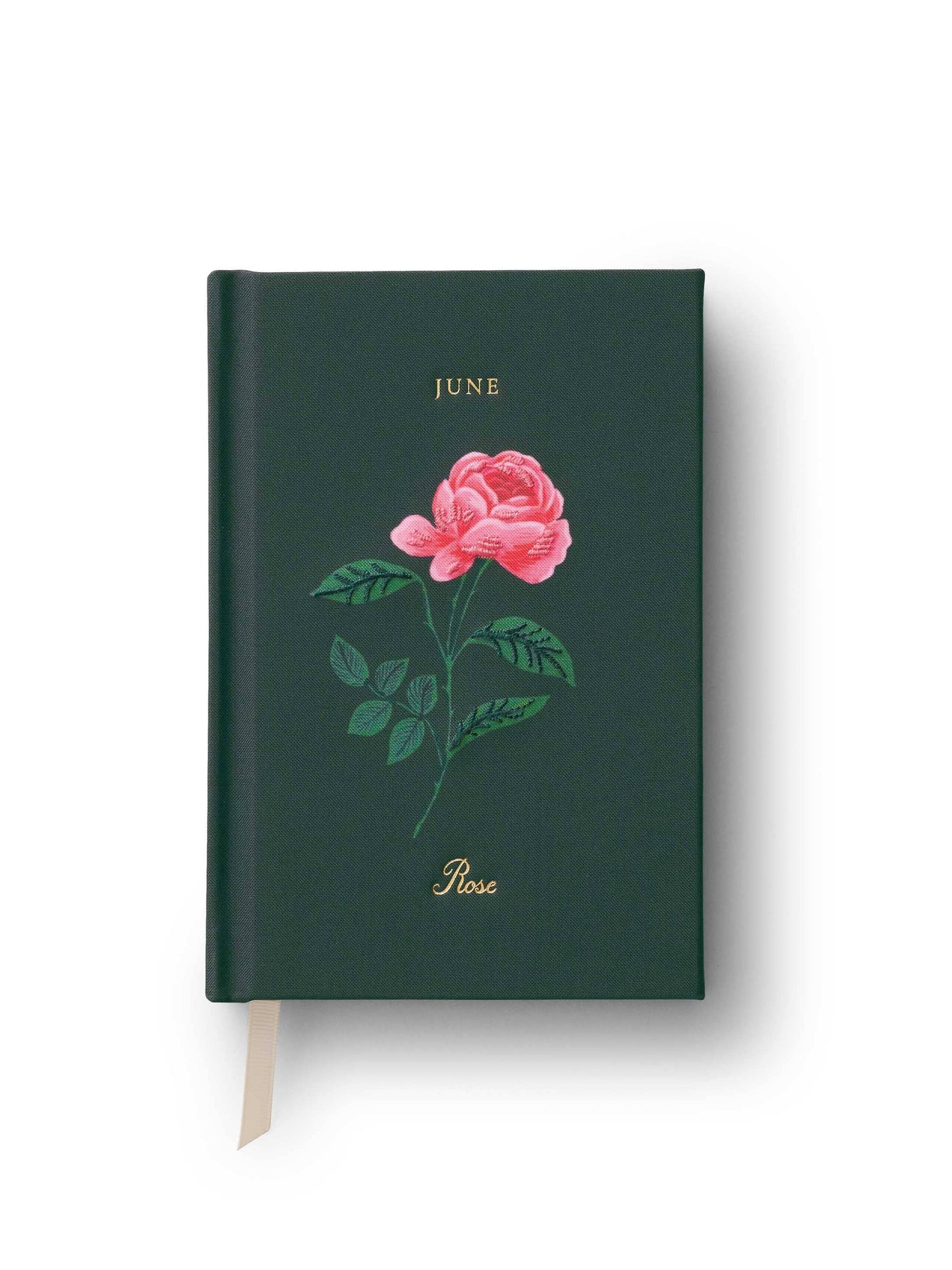 Birth Month Mini Embroidered Journal - June