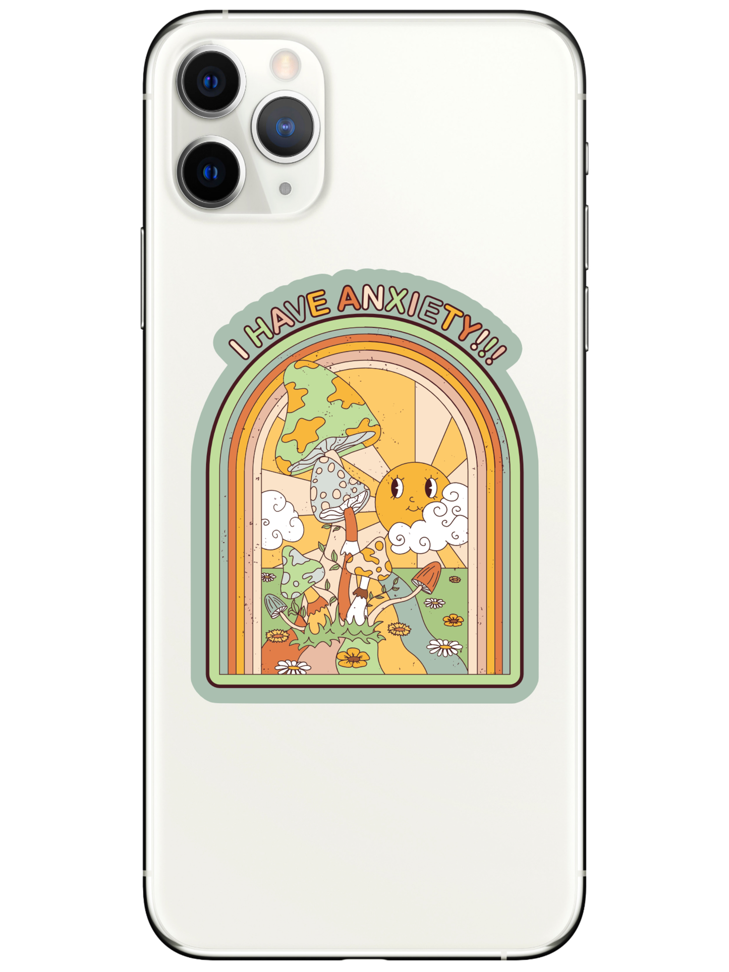 I Have Anxiety Vinyl Sticker