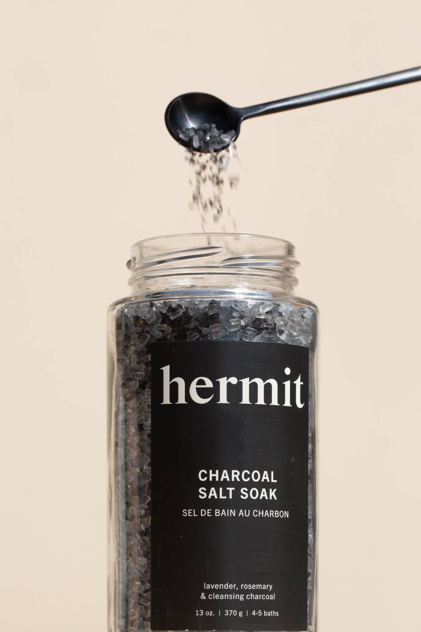 Charcoal Salt Soak