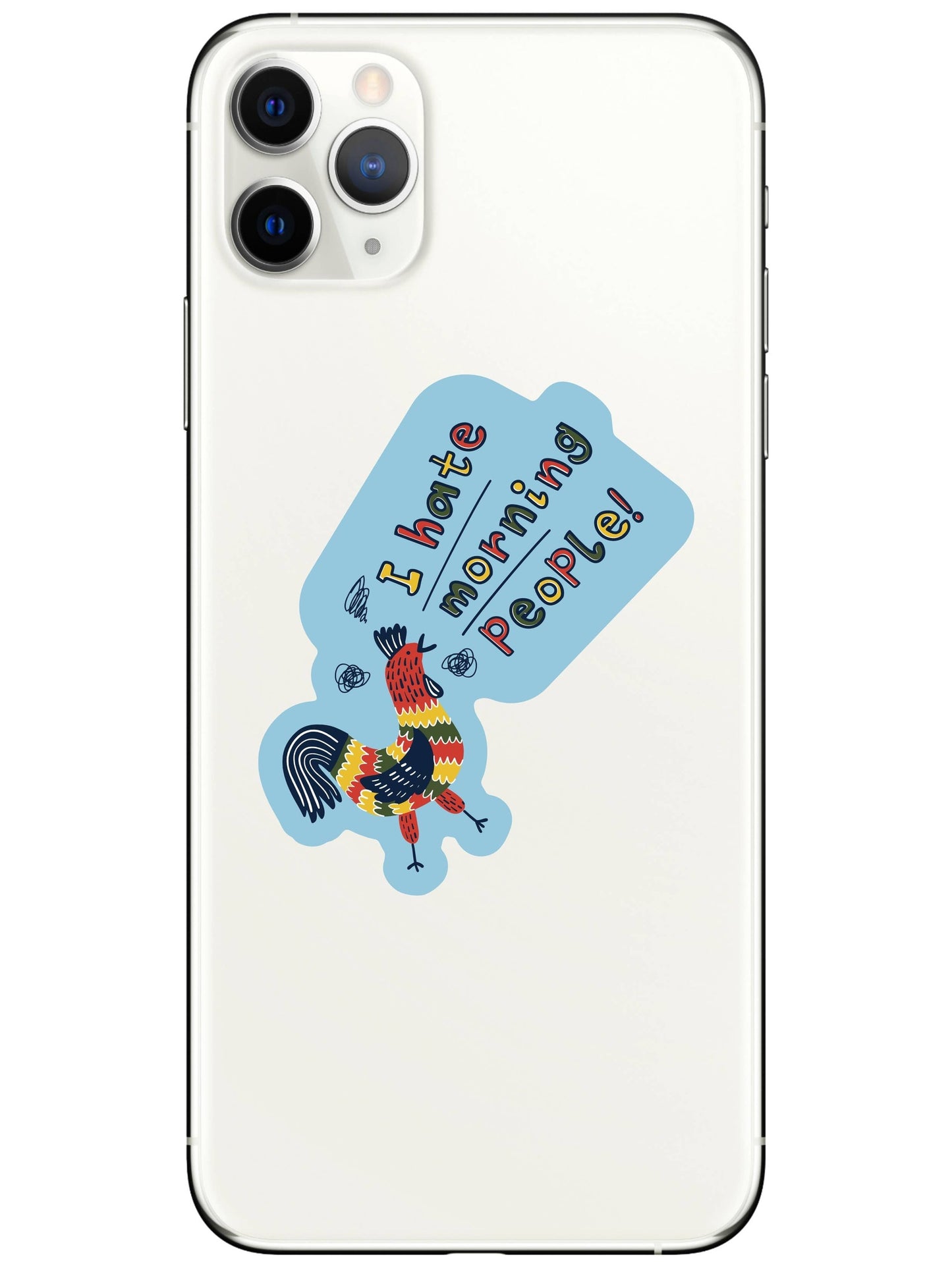 Funny Rooster High Quality Vinyl Sticker