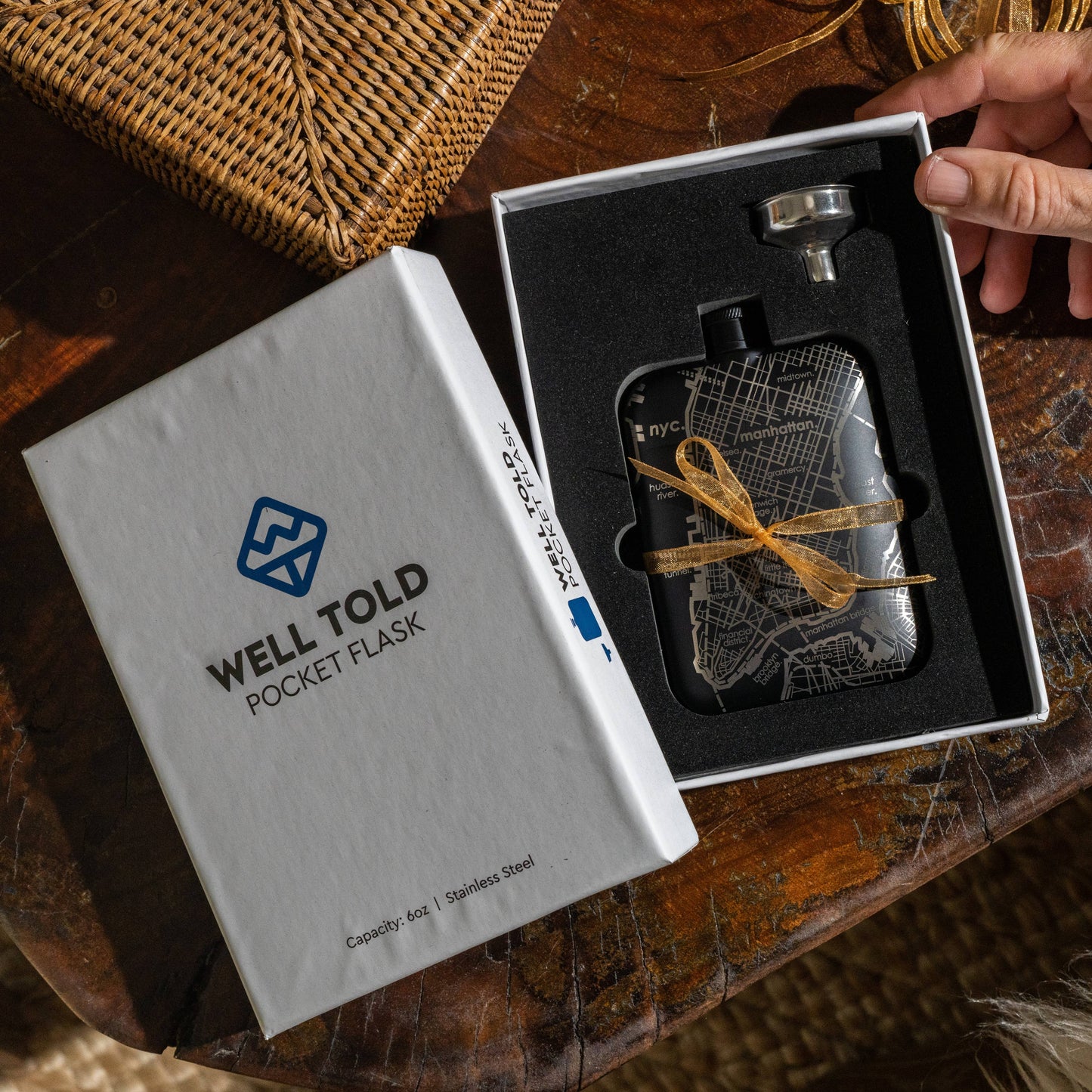 Custom Etched Flask | Calgary Alberta