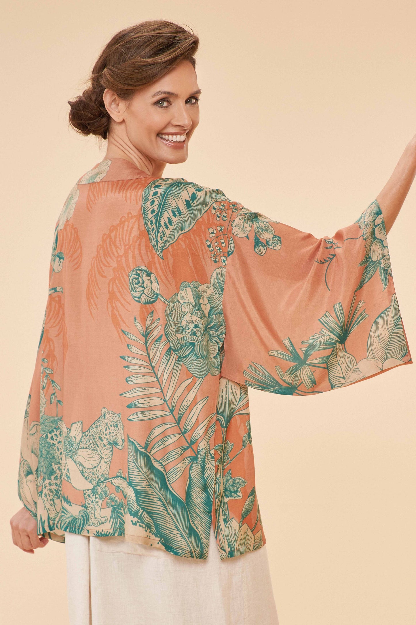 Floral Jungle Kimono Jacket | Petal