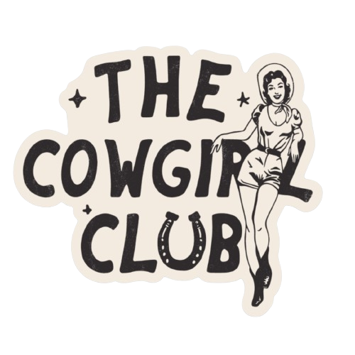 The Cowgirl Club Sticker