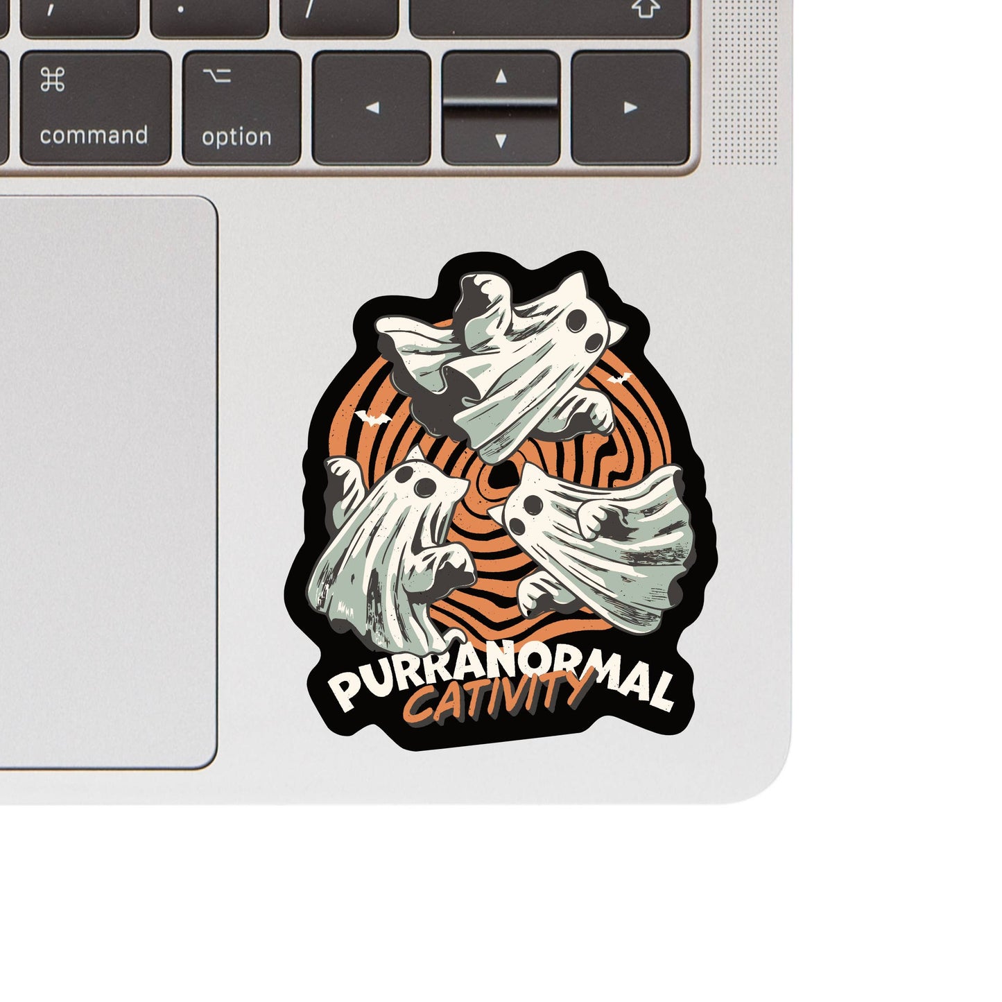 Halloween Fall Cats Ghost Pets High Quality Vinyl Sticker