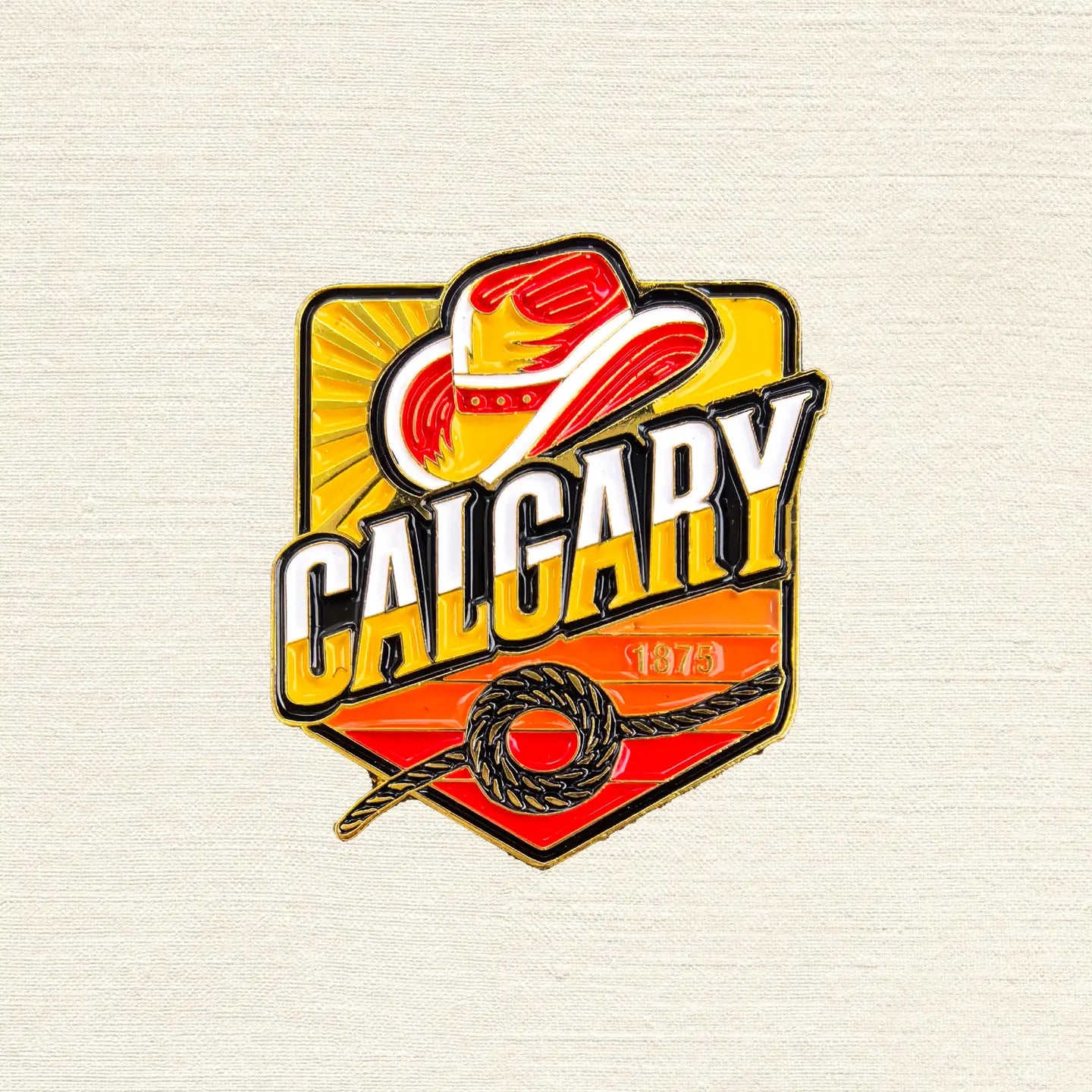 Calgary Cowboy Spirit Enamel Pin
