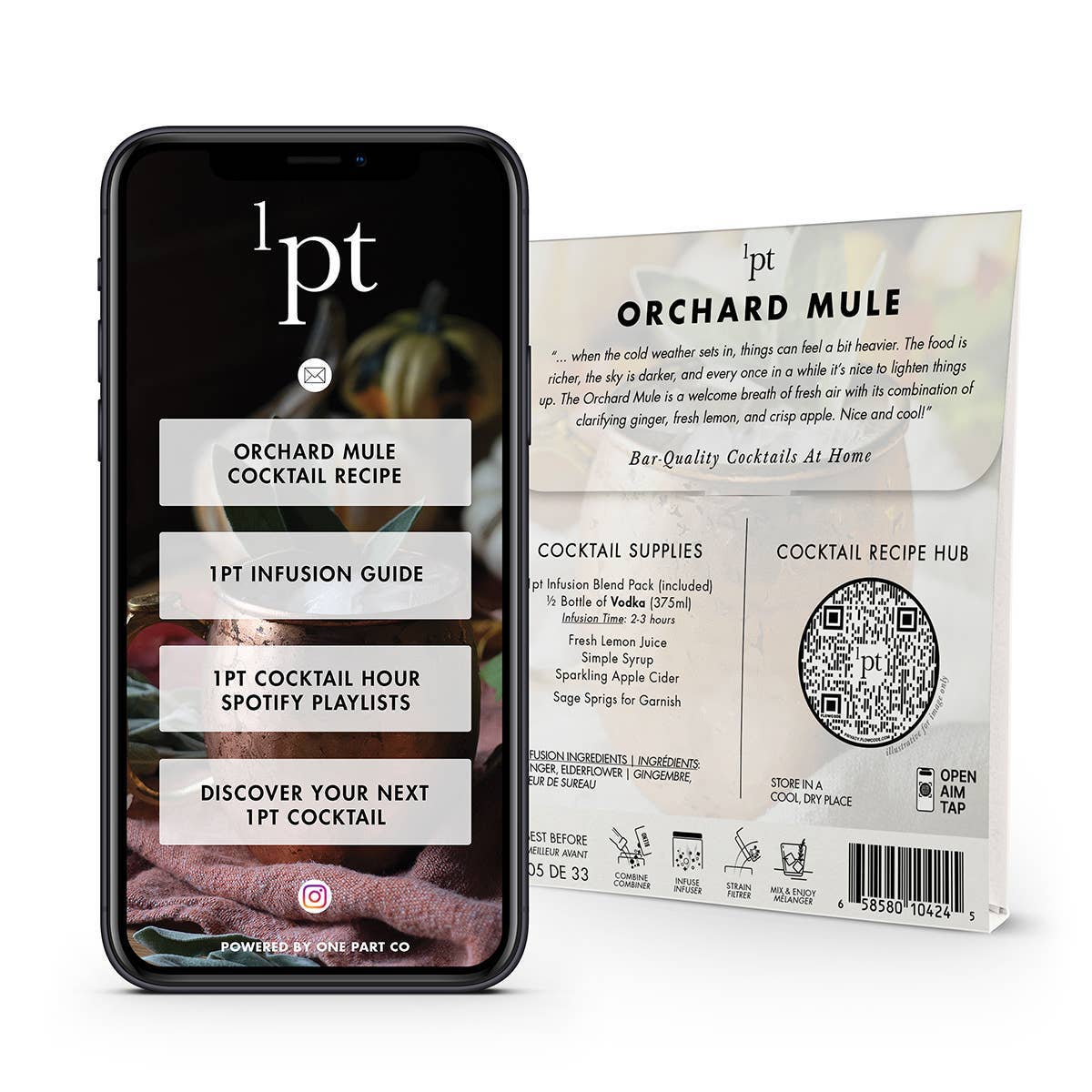 1pt Orchard Mule Cocktail Pack