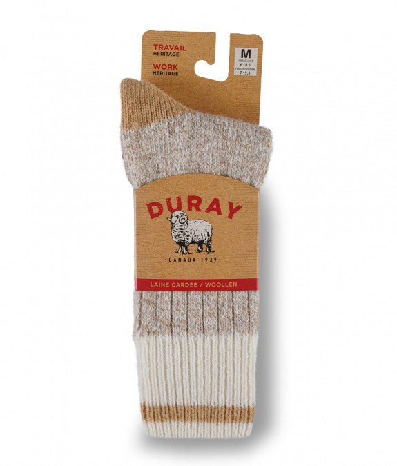 Classic Wool Sock | Red Beige