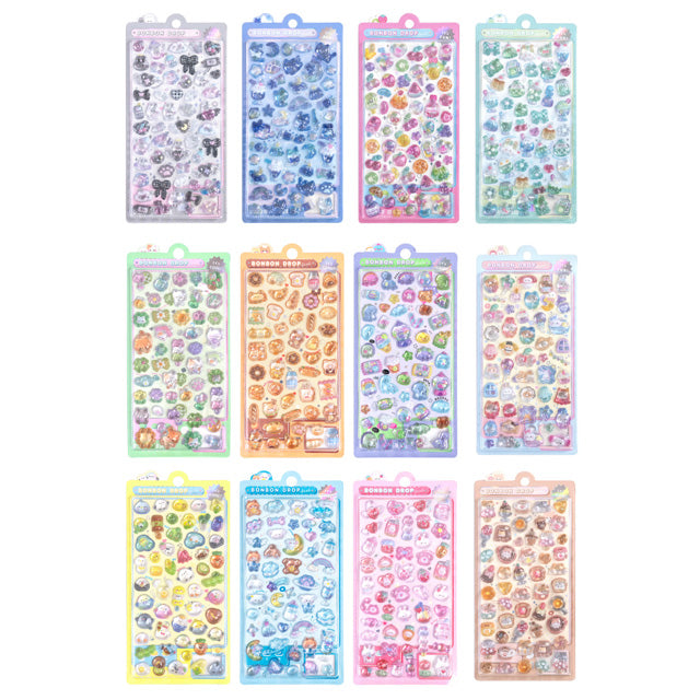 Bon Bon Drop 3D Stickers Fun