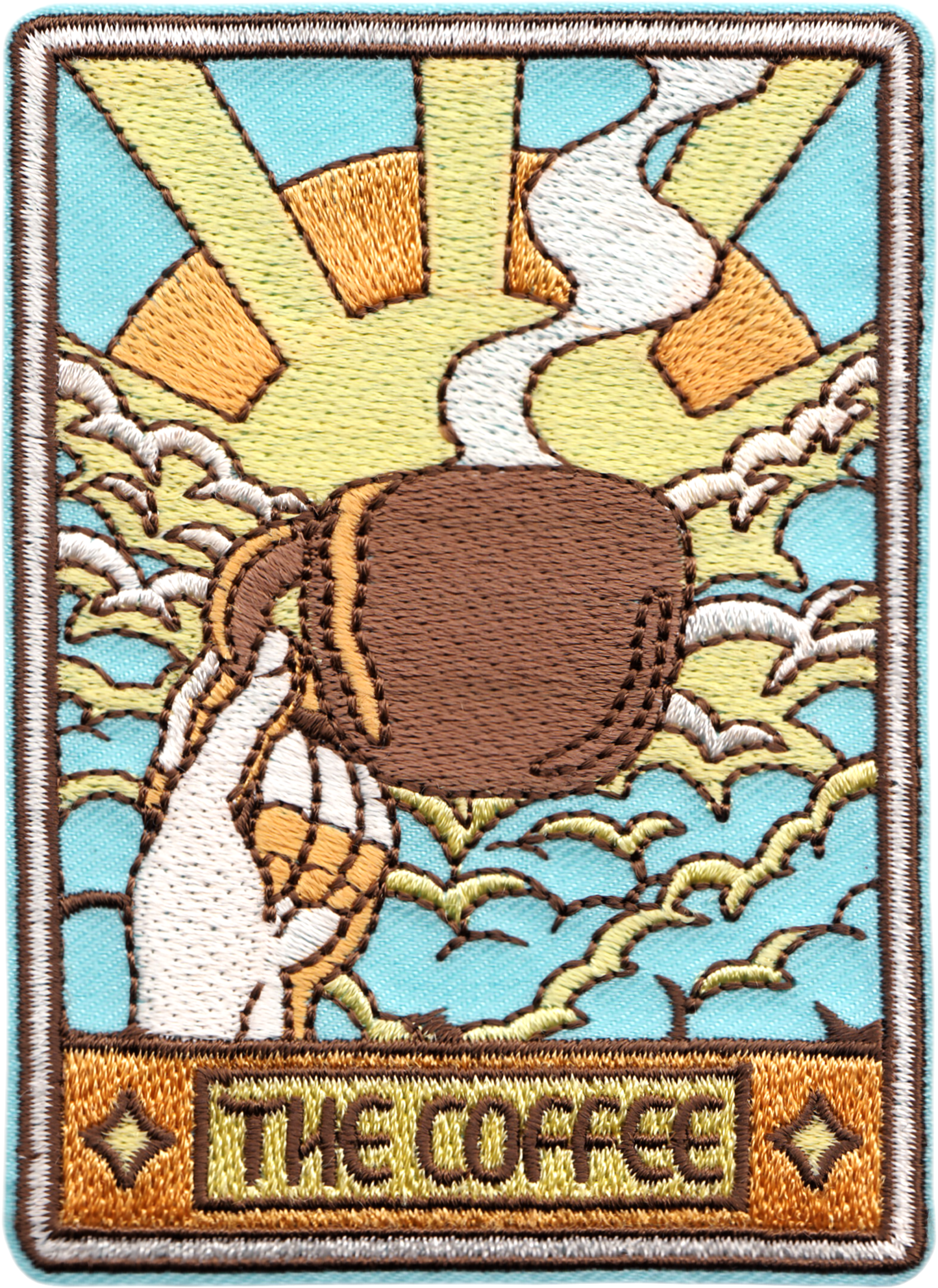 Patch - Tobe Fonseca The Coffee Tarot Card Funny Lover Gift