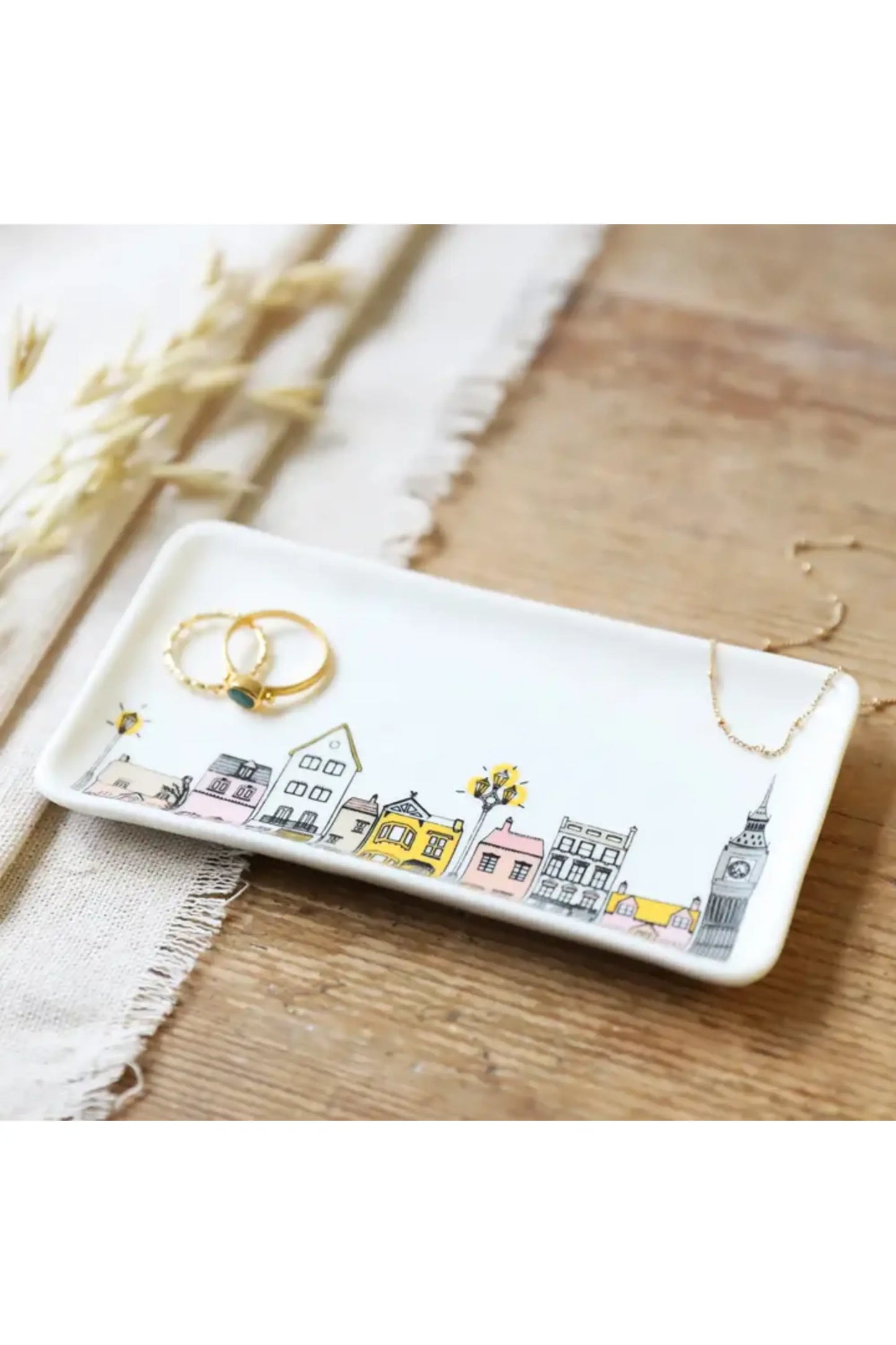 Long Townhouse Trinket Dish