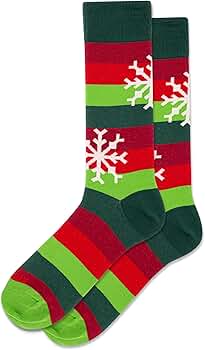 HOTSOX Men's Snowflake Socks