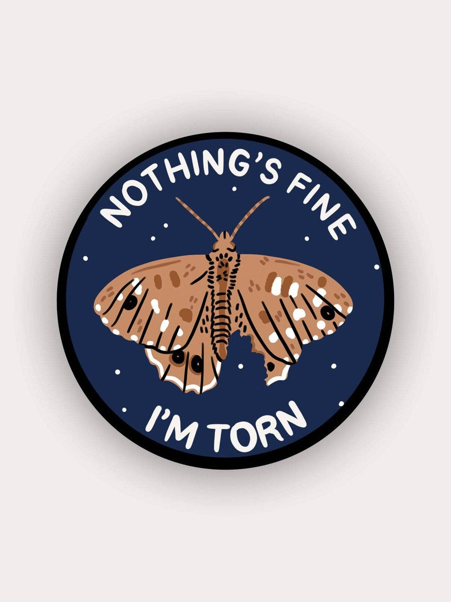 I'm Torn Vinyl Sticker