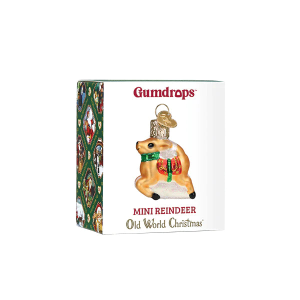 Mini Reindeer Ornament